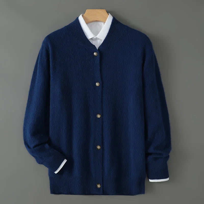 Mazer 100% Cashmere Cardigan