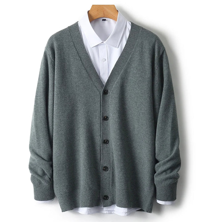 Caldura 100% Wool Cardigan