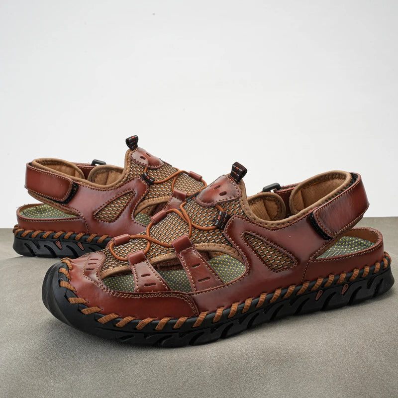 Comode Genuine Leather Sandals