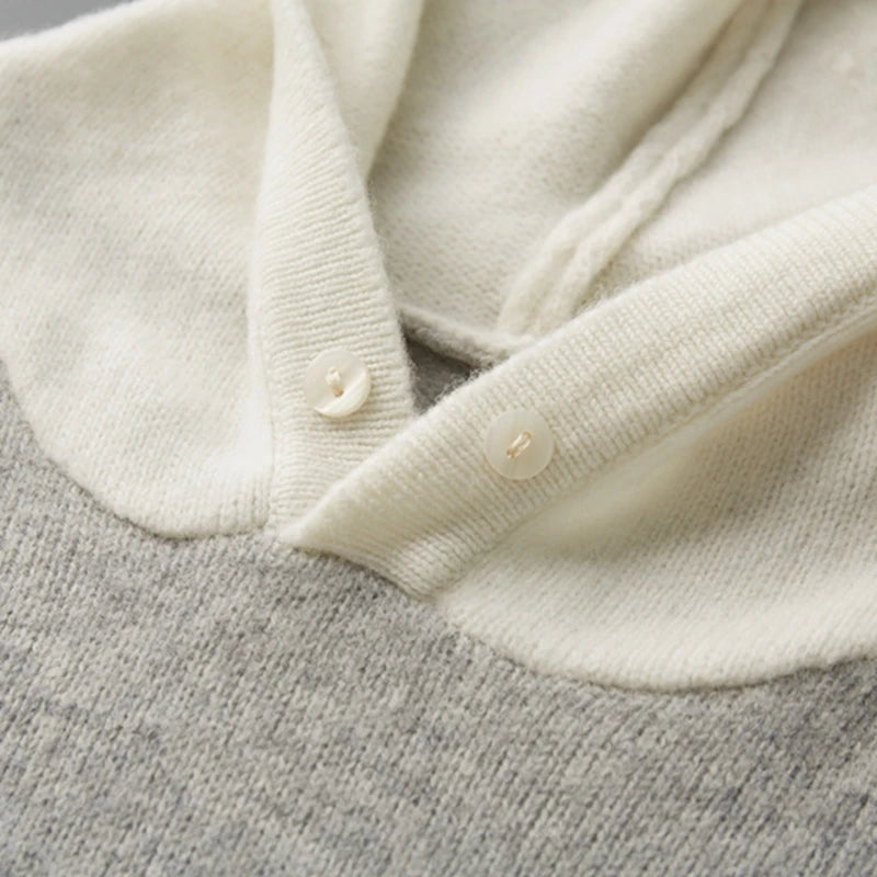 Zenith 100% Cashmere Hoodie