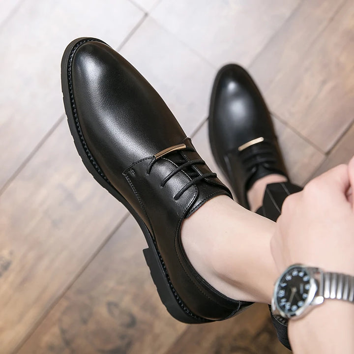 Stefano Genuine Leather Oxfords