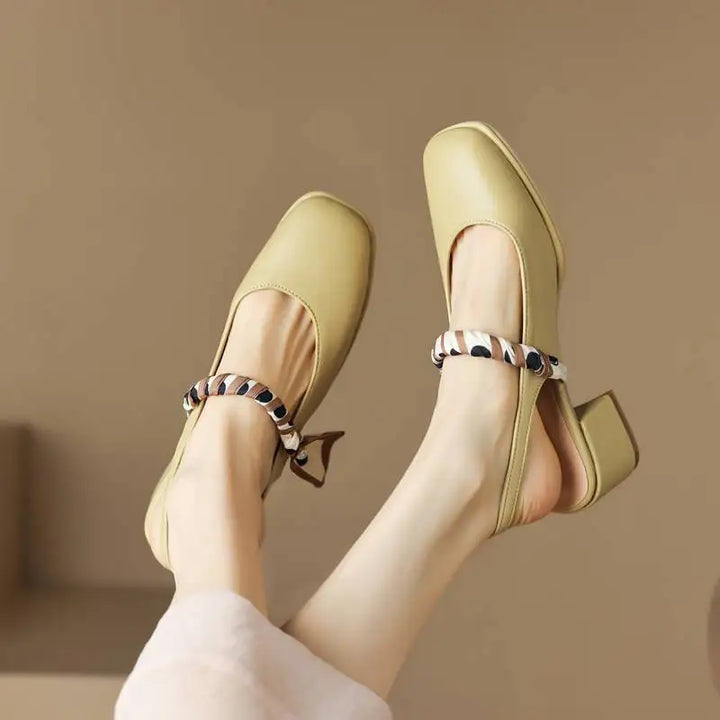 Macy Block Heels