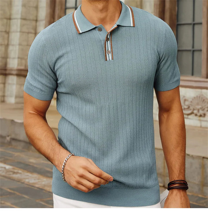 Romero Button-Down Polo Shirt