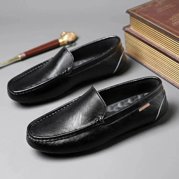 Evano Genuine Leather Loafers