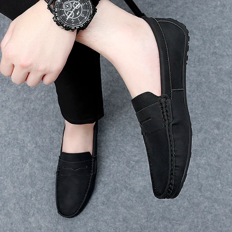 Travor Genuine Leather Loafers