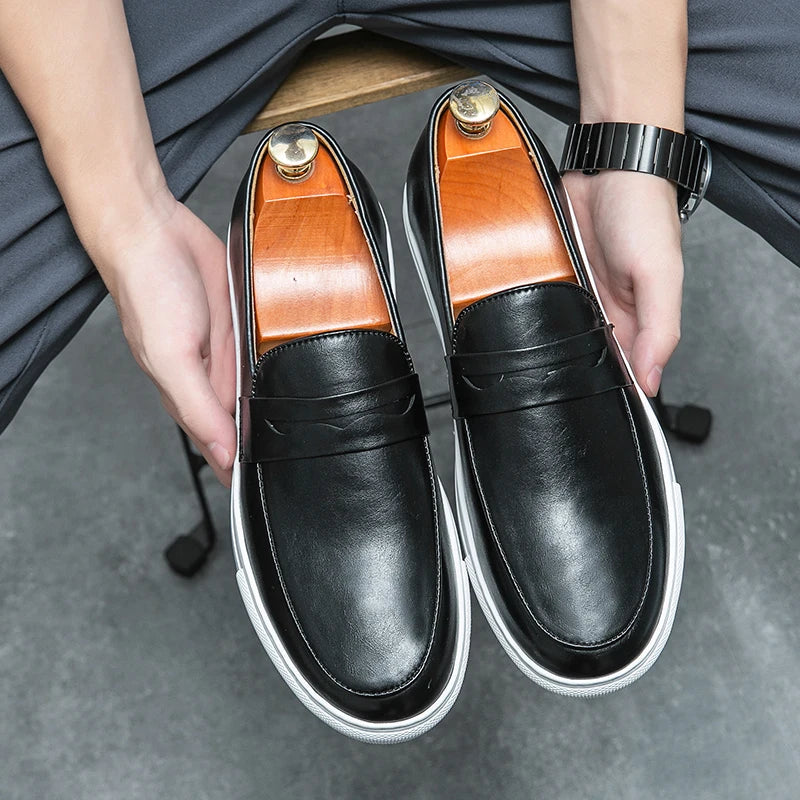 Reyes Genuine Leather Loafers