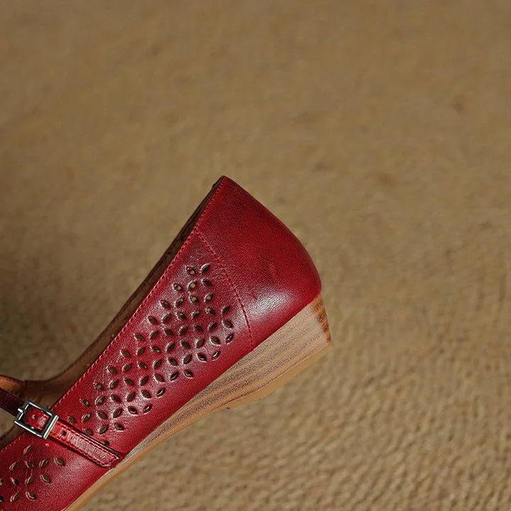 Kyla Genuine Leather Flats