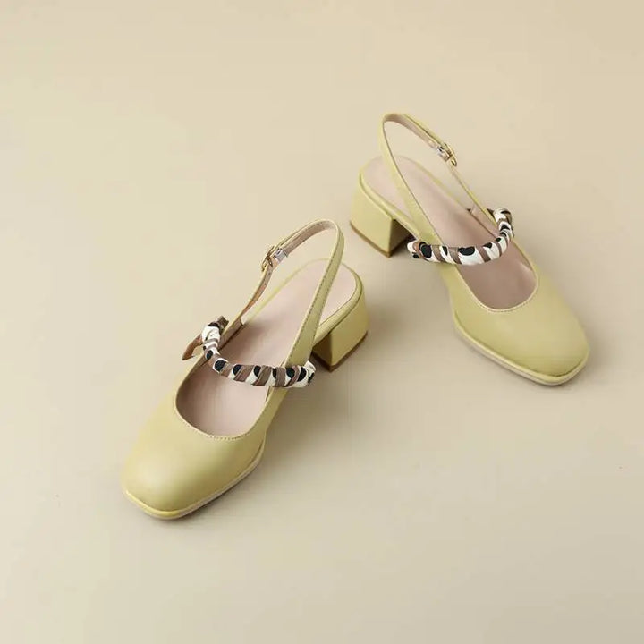 Macy Block Heels