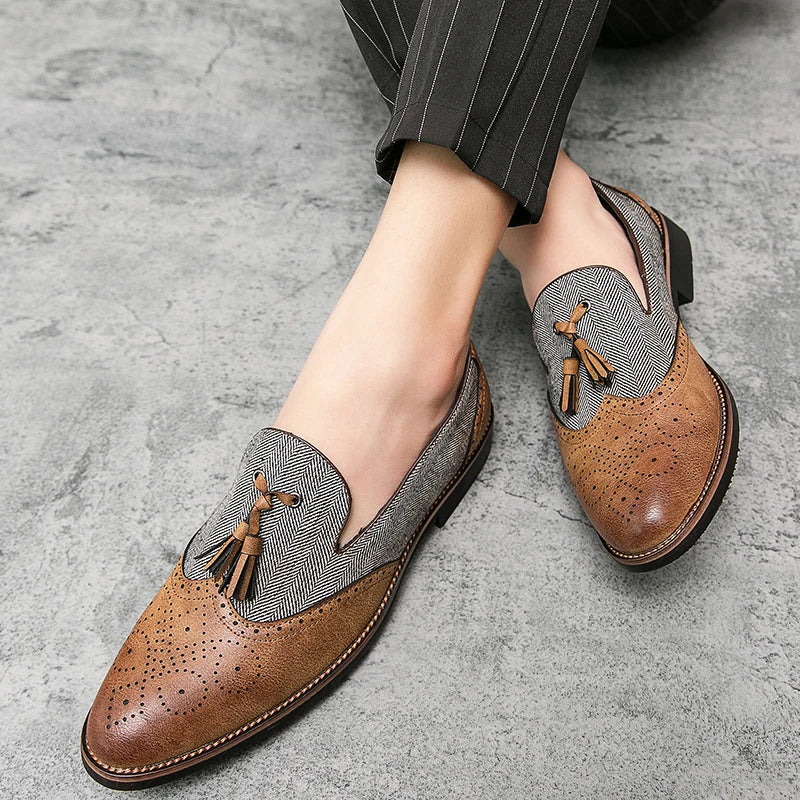 Bianchi Genuine Leather Loafers