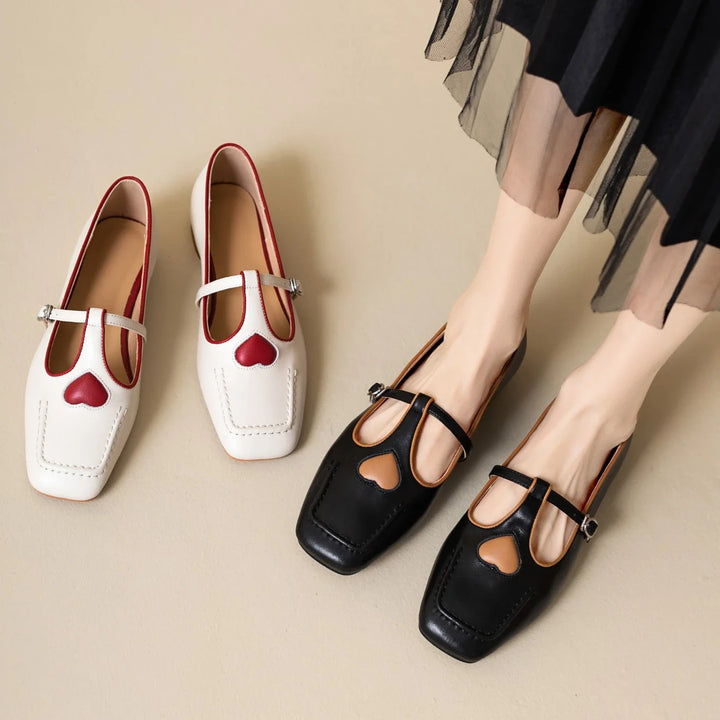 Serena Low Heel Flats