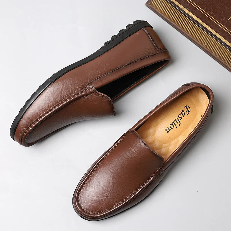 Hombre Genuine Leather Loafers