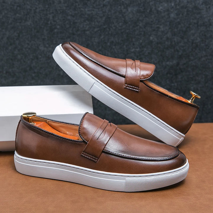 Reyes Genuine Leather Loafers