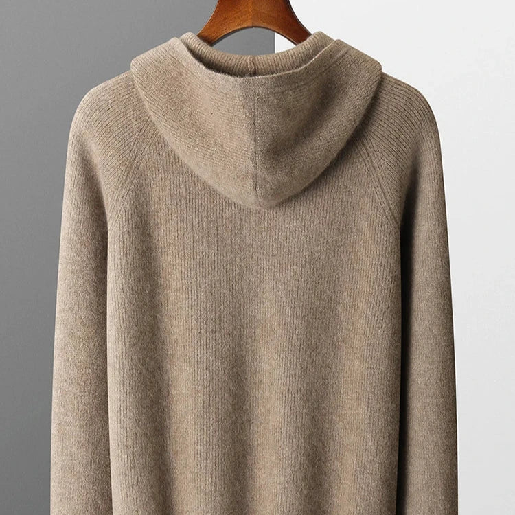 Evan 100% Wool Cardigan