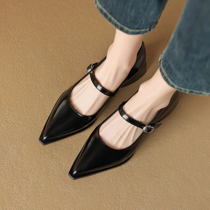 Allure Genuine Leather Heels