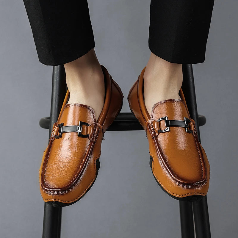 Sabio Genuine Leather Loafers