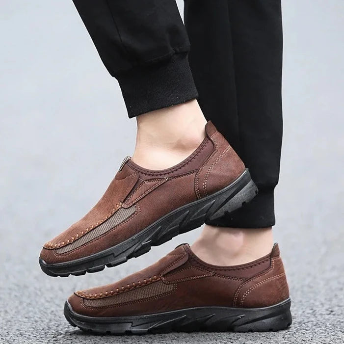 Senza Leather Loafers