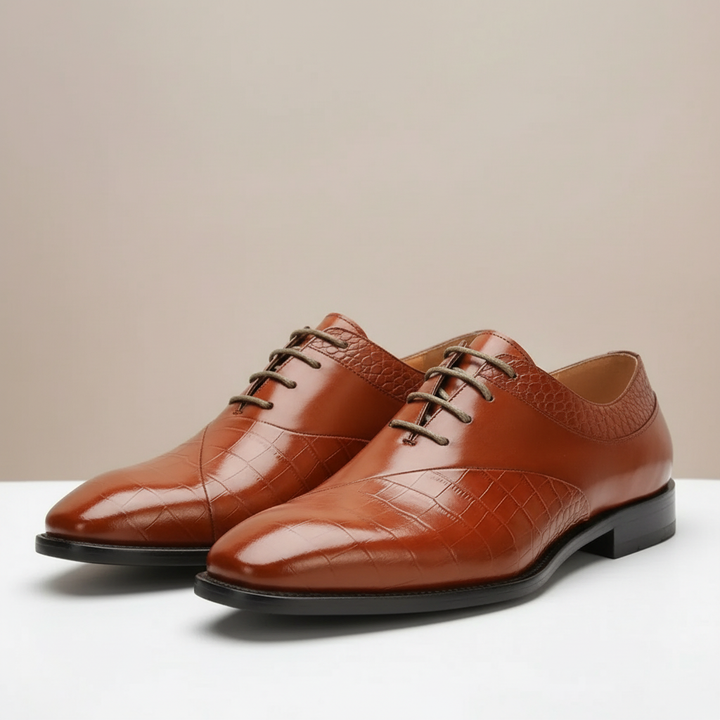 Evir Cowhide Leather Shoes