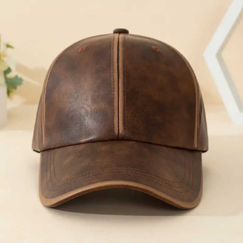 Vesper Leather Hat