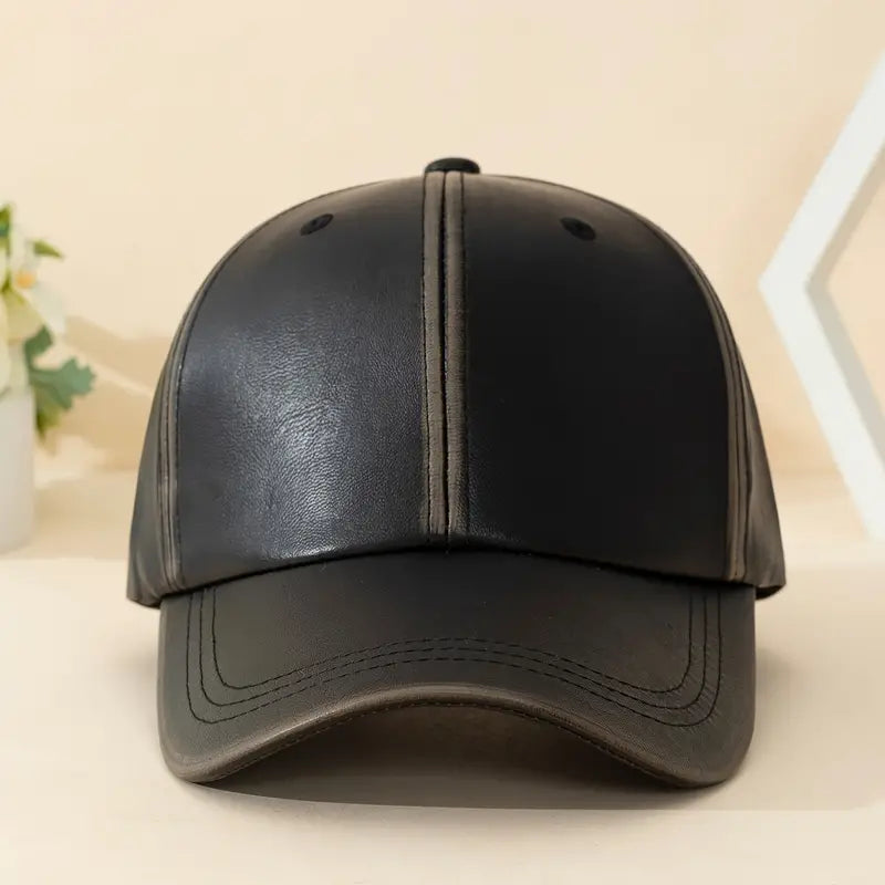 Vesper Leather Hat