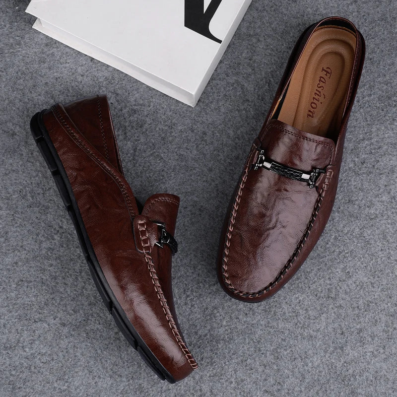 Kizar Leather Loafers