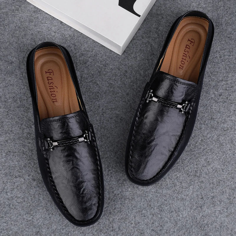 Kizar Leather Loafers