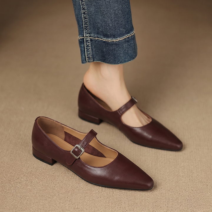Orya Genuine Leather Heels