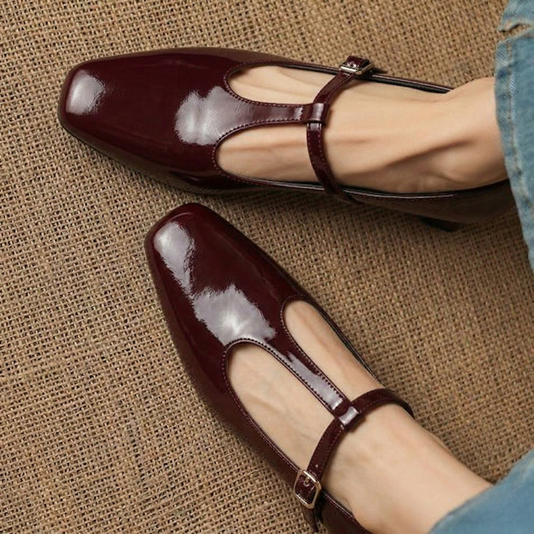 Tacy Genuine Leather Heels
