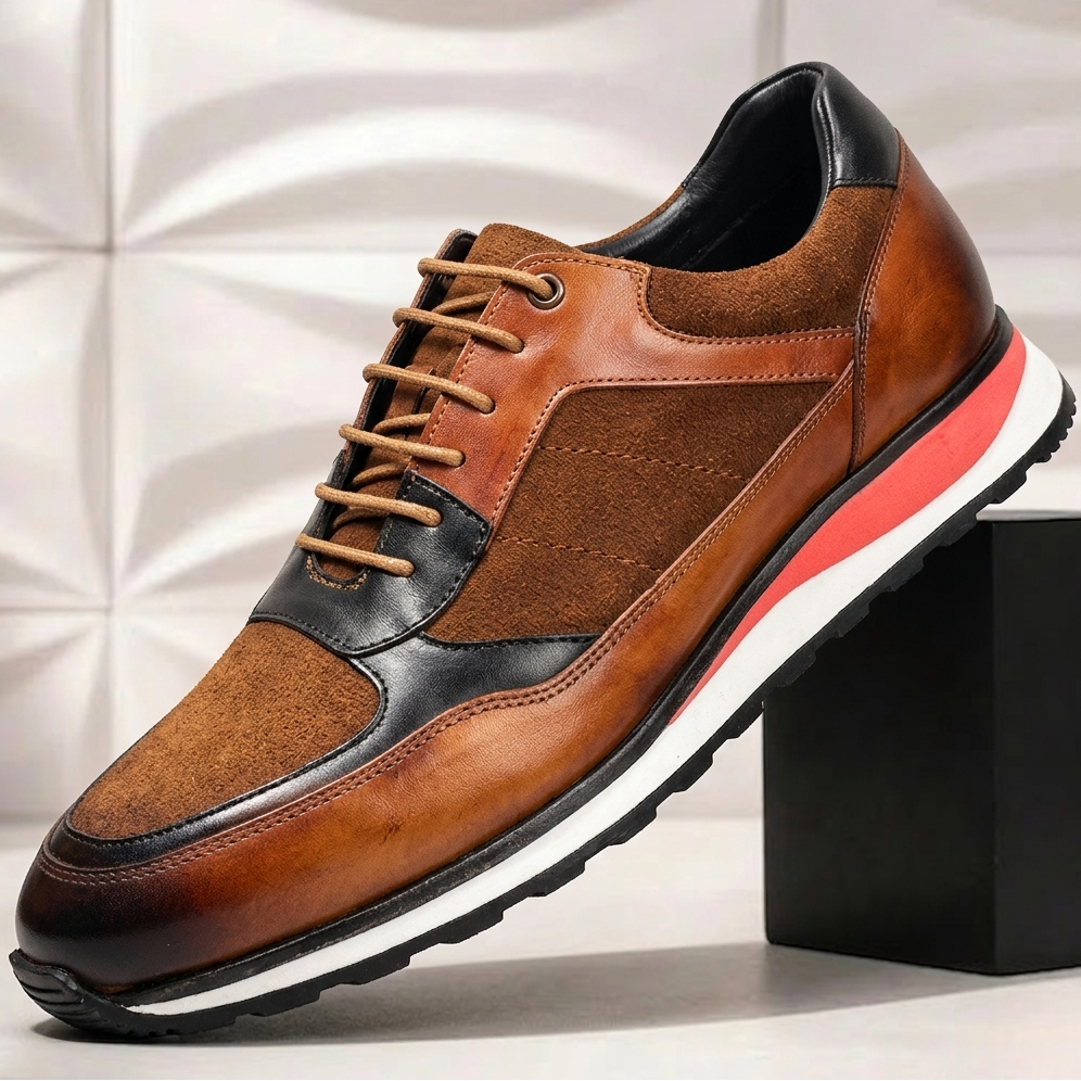 Tyrel Cowhide Leather Shoes