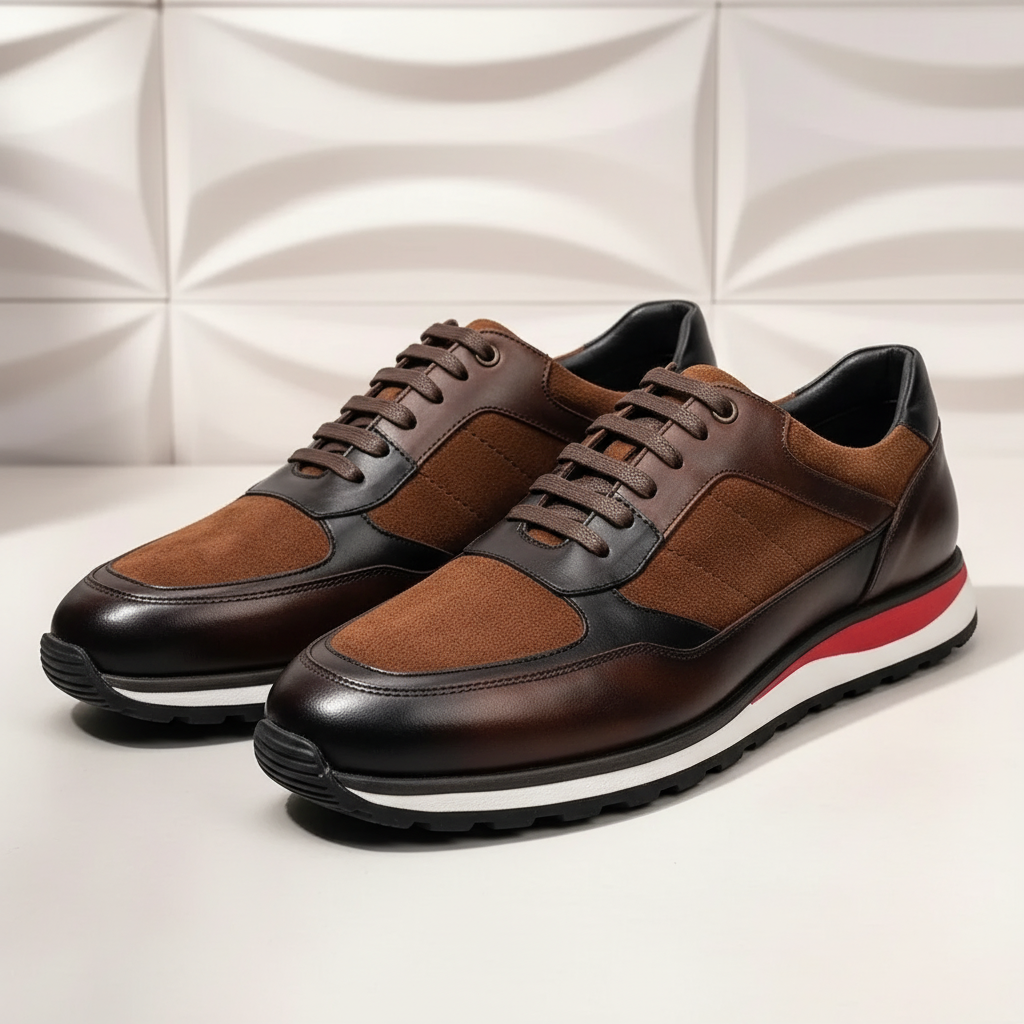 Tyrel Cowhide Leather Shoes