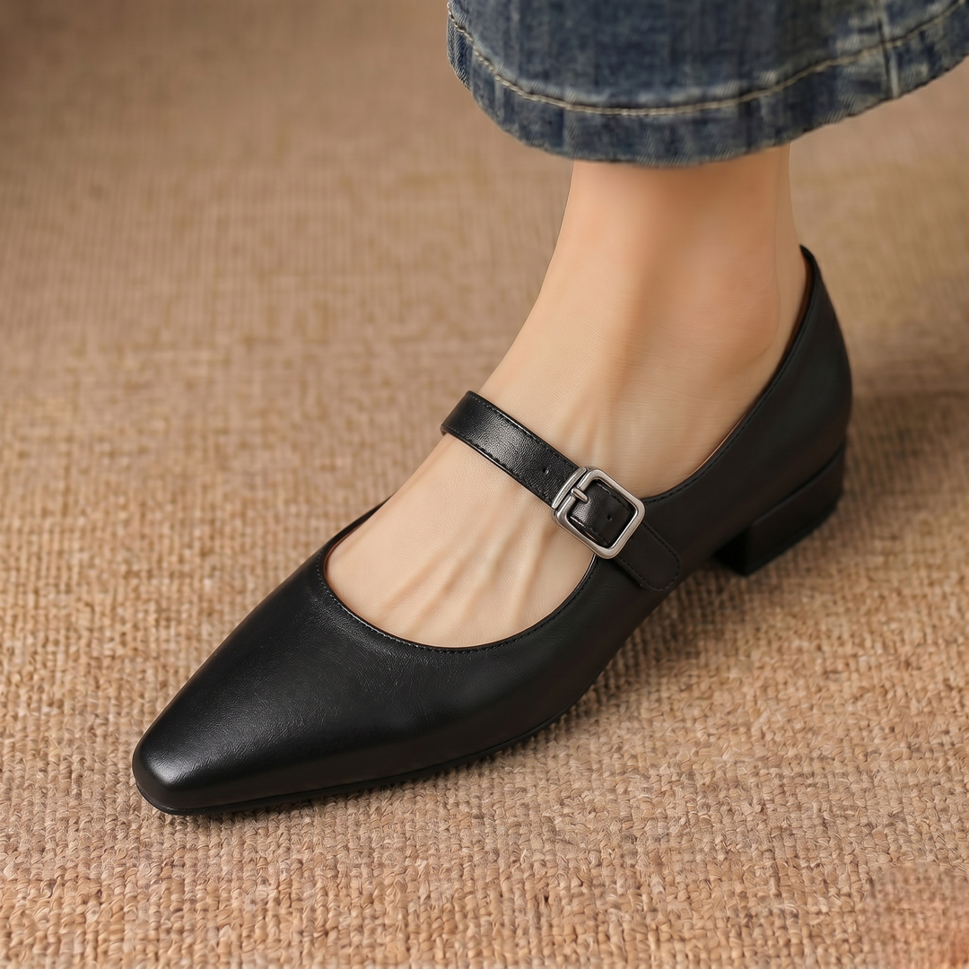 Orya Genuine Leather Heels