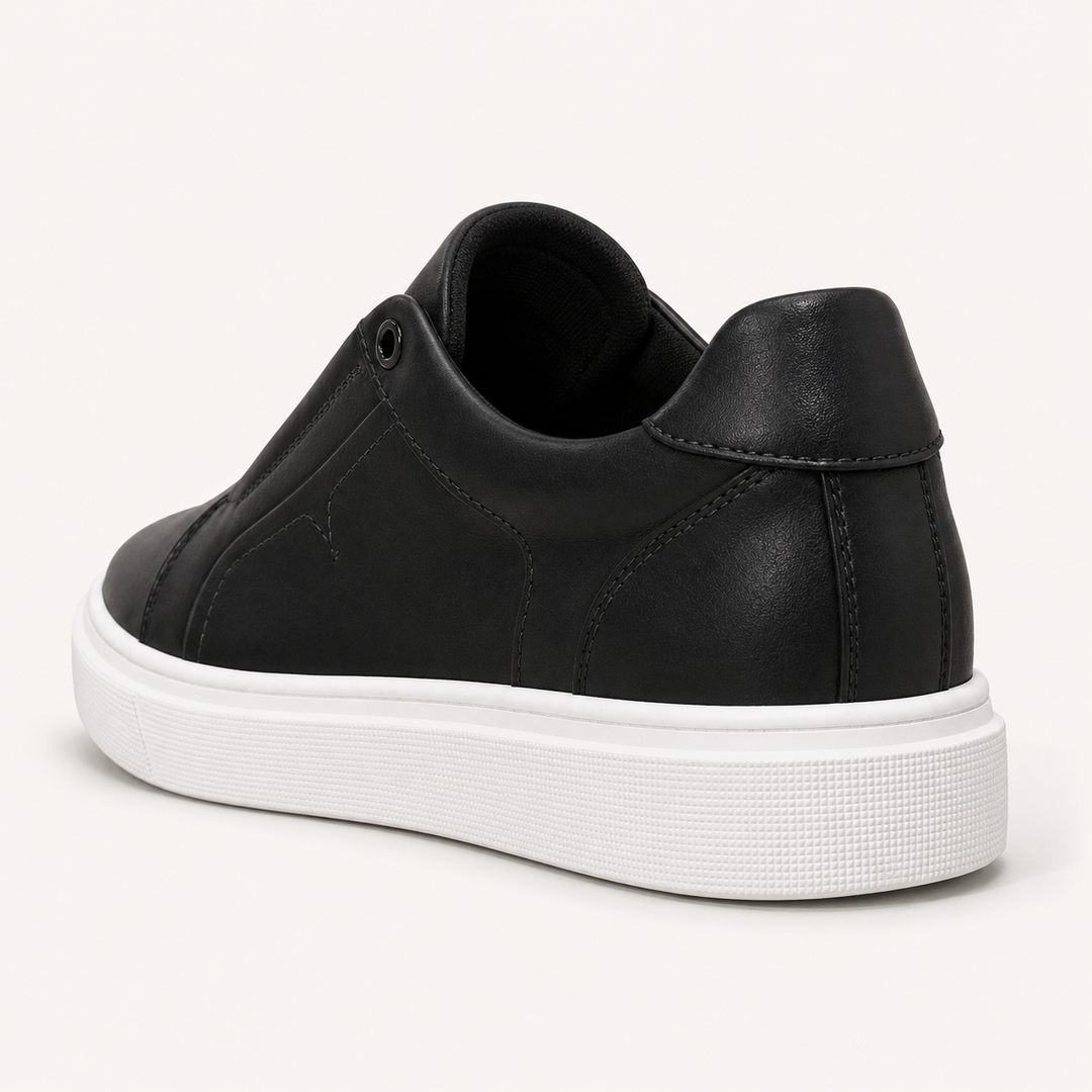 Drevo Genuine Leather Slip-On Sneakers