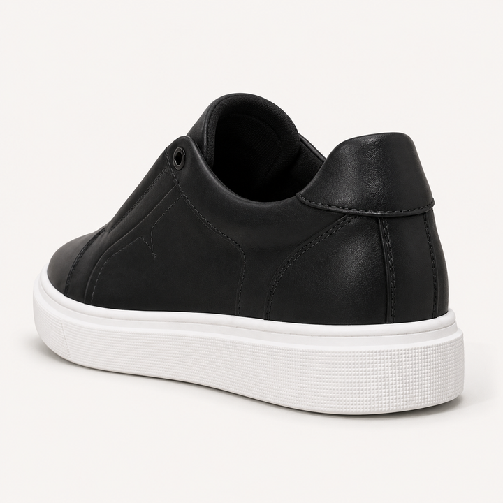 Drevo Genuine Leather Slip-On Sneakers