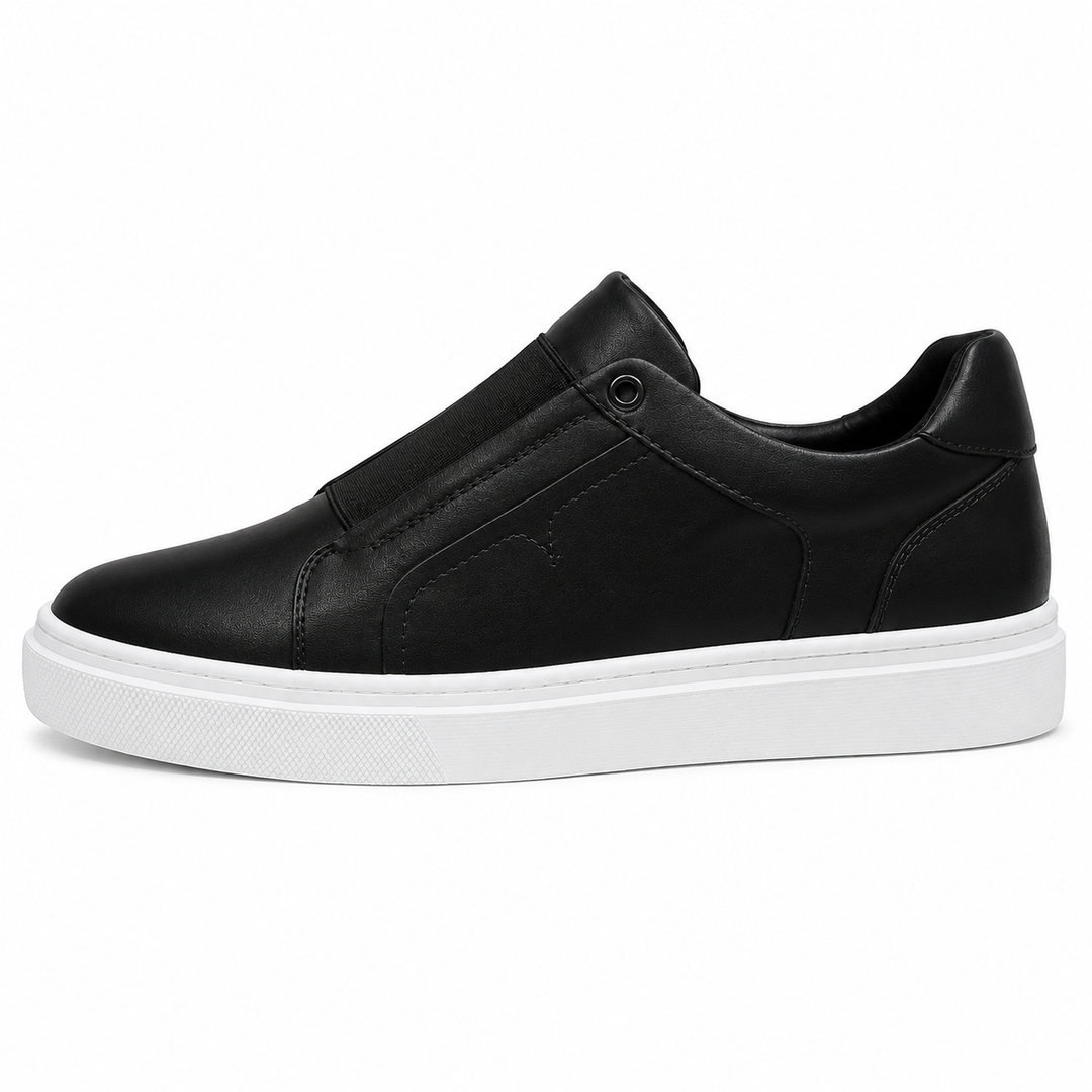 Drevo Genuine Leather Slip-On Sneakers