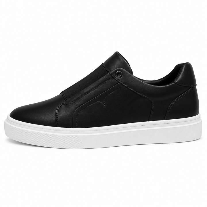Drevo Genuine Leather Slip-On Sneakers