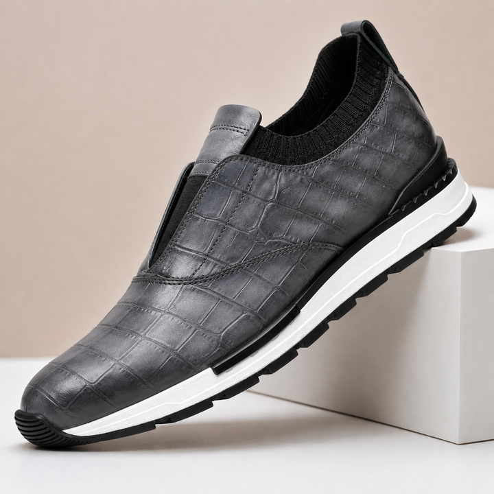 Darcel Genuine Leather Slip-On Sneakers