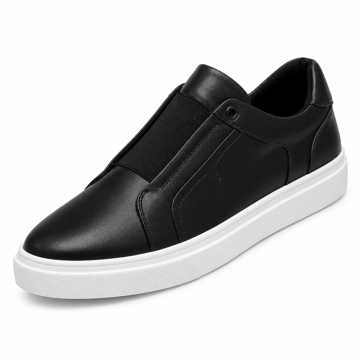 Drevo Genuine Leather Slip-On Sneakers