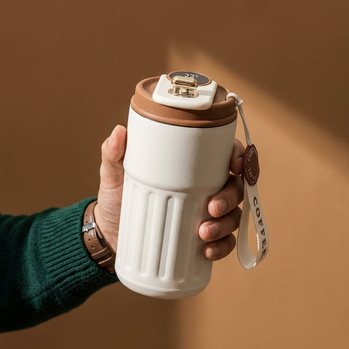 Thermo Smart Temperature Display Insulated Stainless Steel Water Bottle