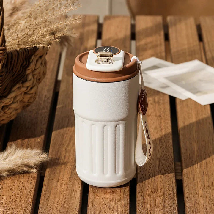 Thermo Smart Temperature Display Insulated Stainless Steel Water Bottle
