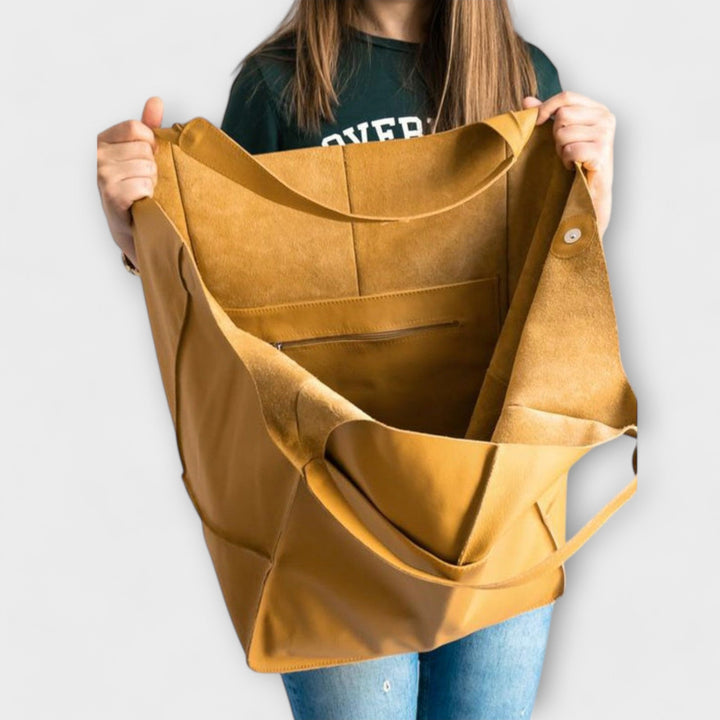 Maren Spacious Canvas Tote Bag