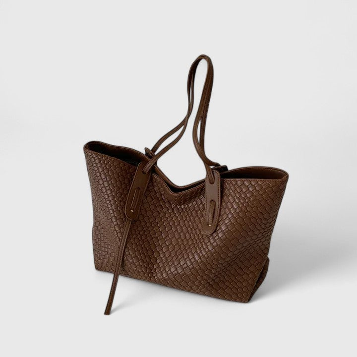 Astrid Woven Tote Bag
