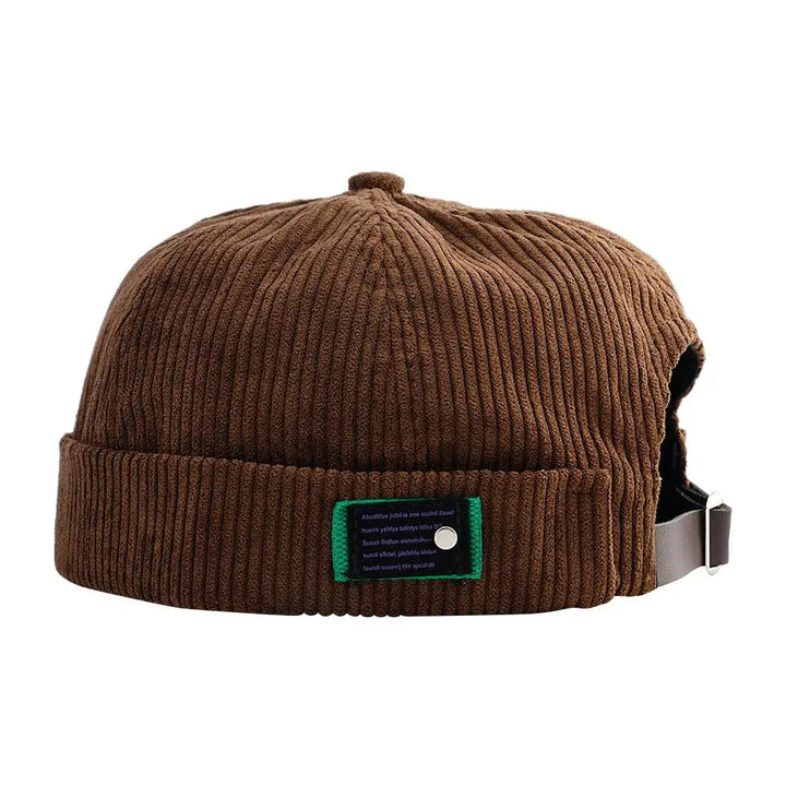 Ridley Corduroy Brimless Cap