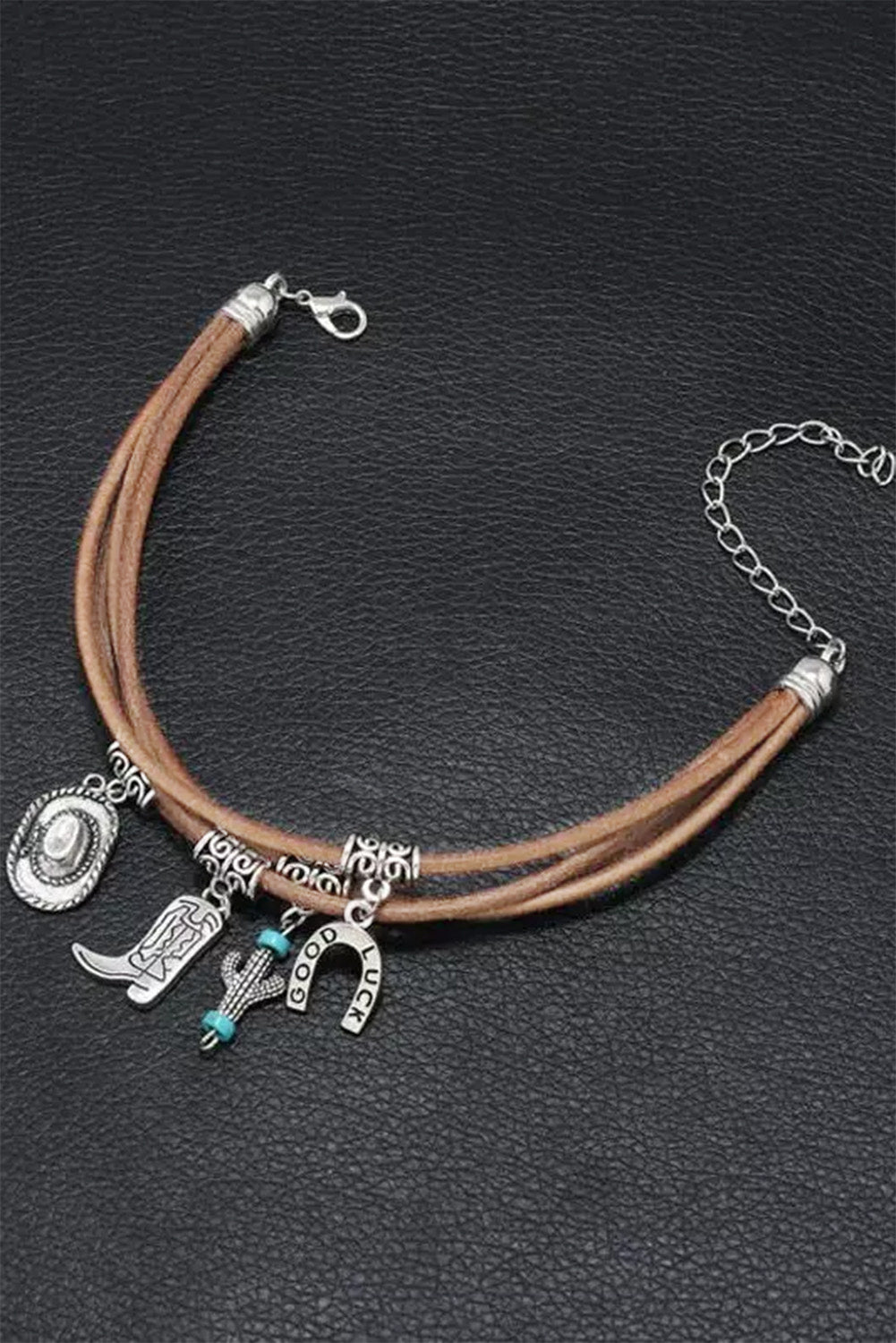 Fortuna Multi-Layered Cactus Charm Bracelet