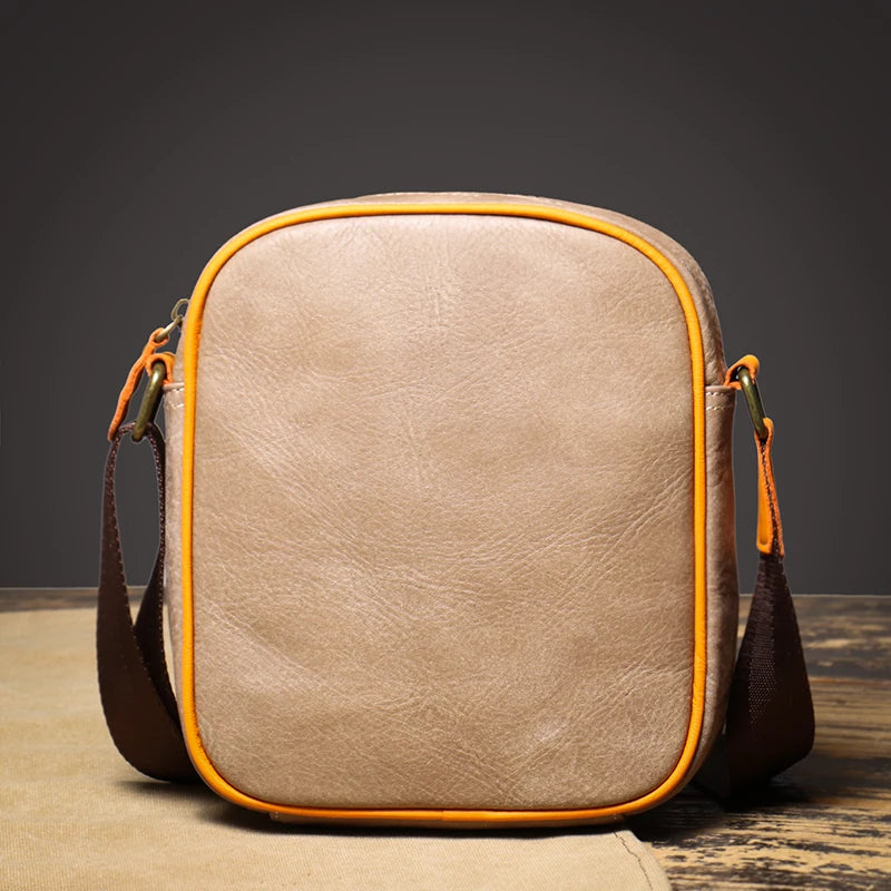 Hudson Genuine Leather Crossbody Bag