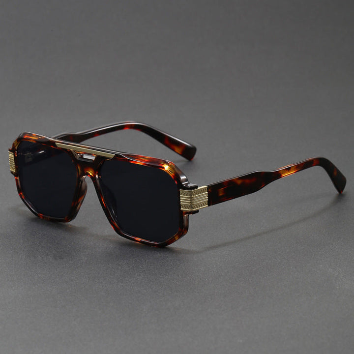 Ashford Square-Frame Acetate Sunglasses