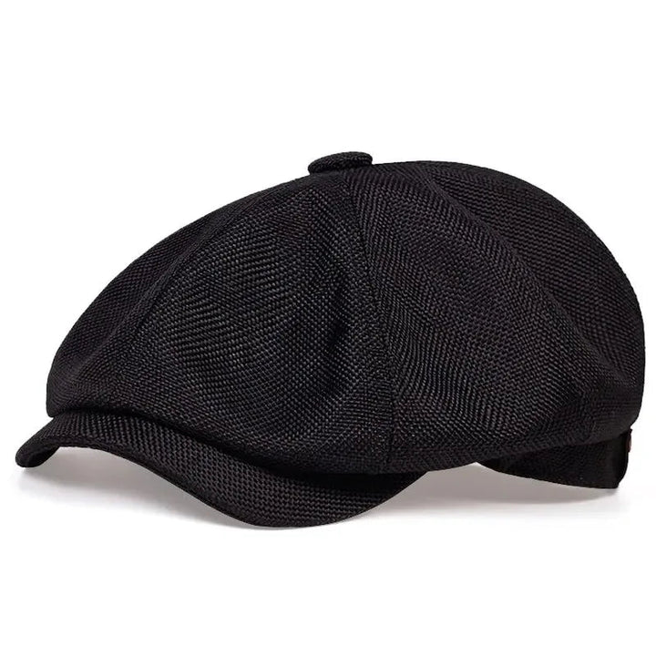 Harbor Eight-Panel Linen Cap