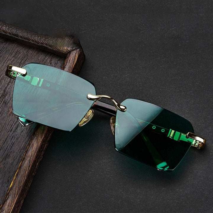Ashford Frameless Polycarbonate Sunglasses