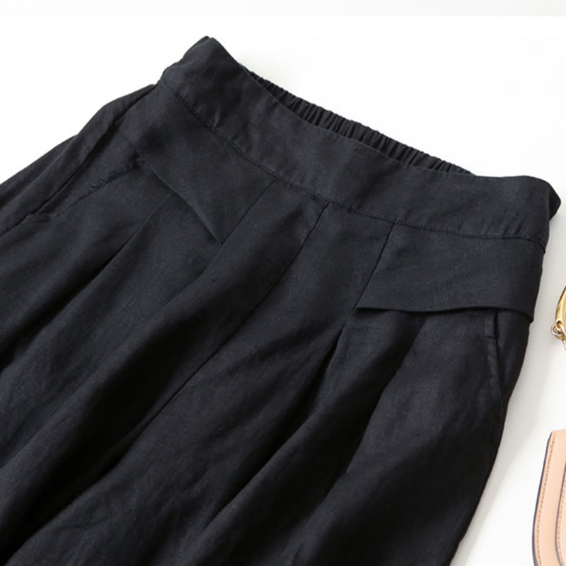 Bellamy High-Waist Wide-Leg Relaxed Pants