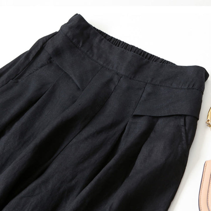 Bellamy High-Waist Wide-Leg Relaxed Pants