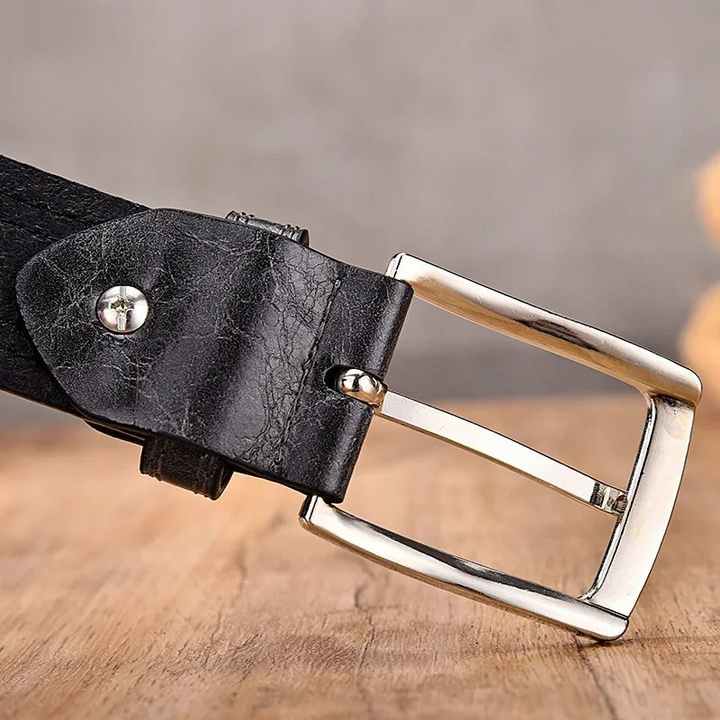 Dalton Two-Tone Buckle Belt