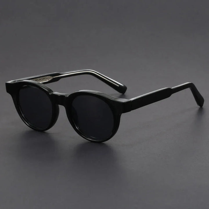 Hudson Retro Round UV Protection Sunglasses